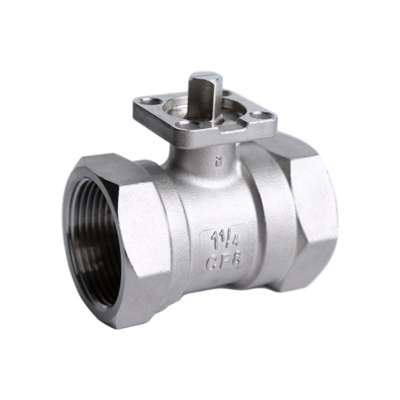 1 PC Stainless Steel Langsung Mount Ball Valve 1 PC Stainless Steel Langsung Mount Ball Valve