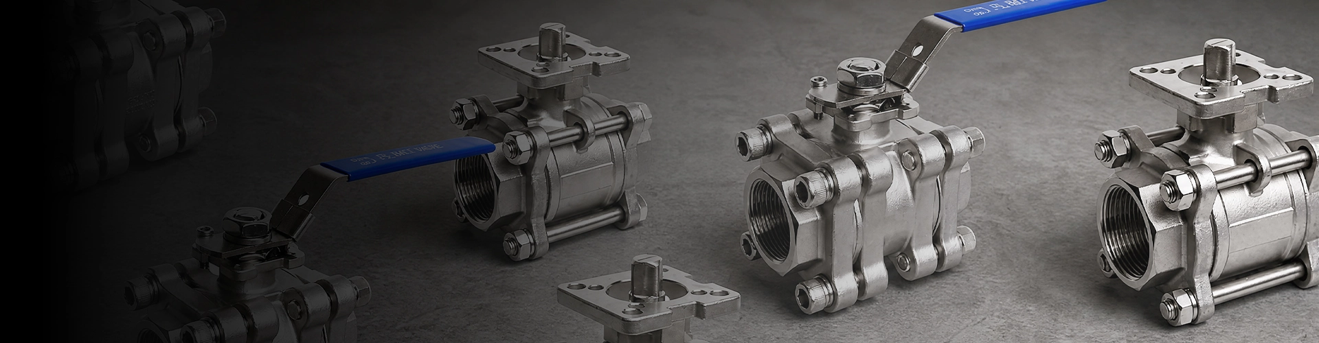 3 PC Ball Valves