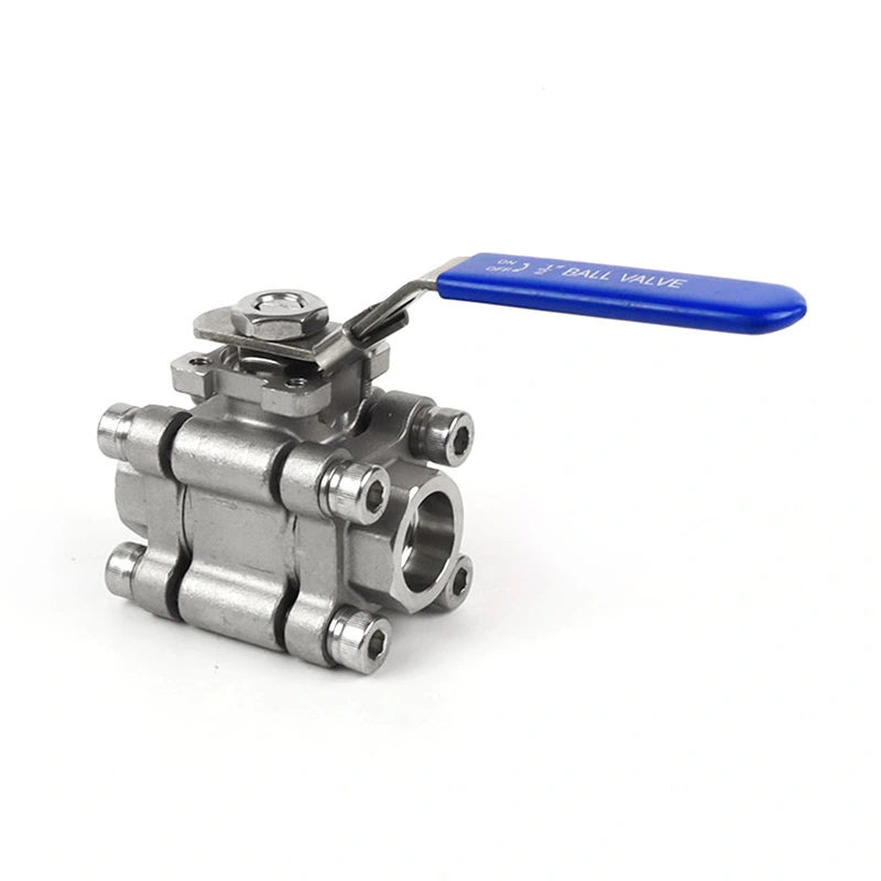 3PC 2000WOG Ball Valve dikunci 3PC 2000WOG Ball Valve dikunci