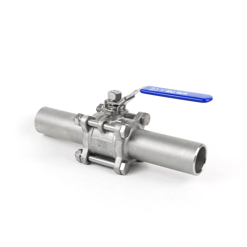 3PC Ball Valve Weld Extended