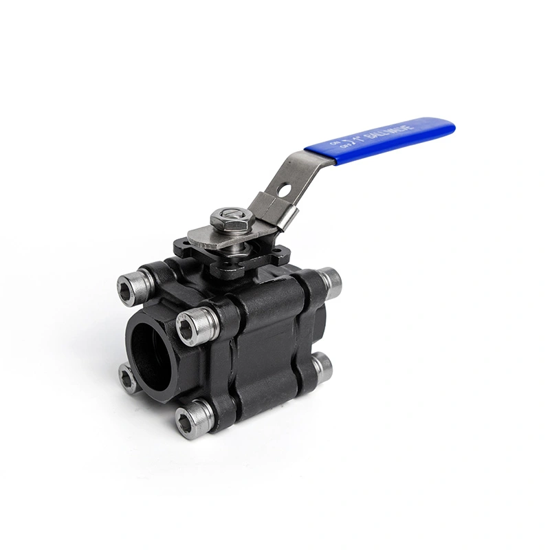3 PC Baja Karbon Ball Valve 2000WOG