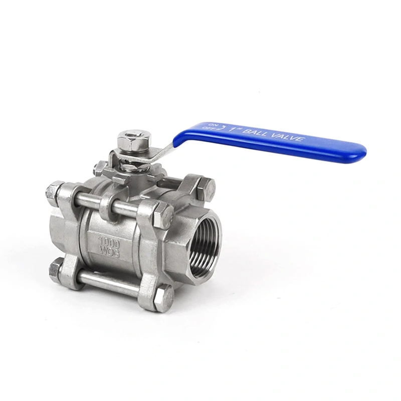3PC Ball Valve sing bisa dikunci 3PC Ball Valve sing bisa dikunci