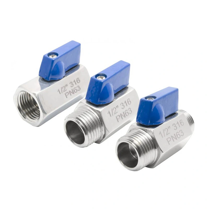 Katup Bola Mini Stainless Steel